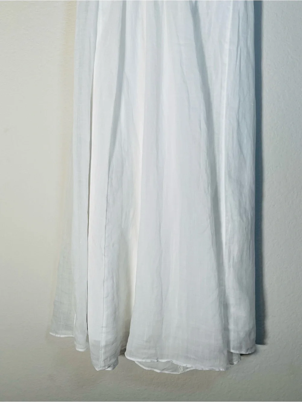 J. Crew NWT Ravenna Dress Size XS Maxi Ramie White